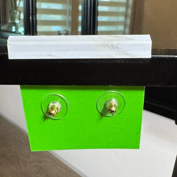 Kate Spade Gold Glasses Stud Earrings – “Lookout” 12K Plated NWOT - Picture 4 of 4